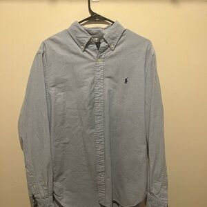 Ralph Lauren Light Blue Button-Down Oxford Shirt